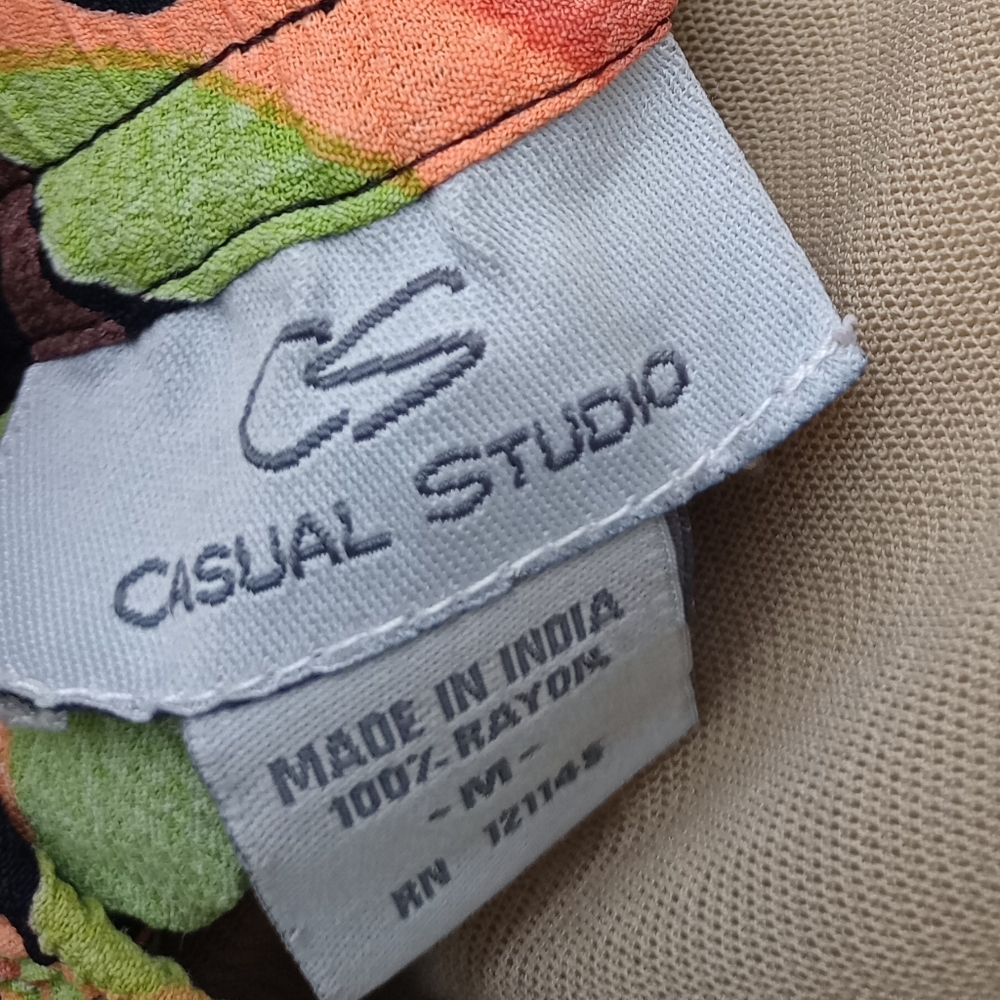 Vintage Earthy Neon Skirt - Picture 8 of 8